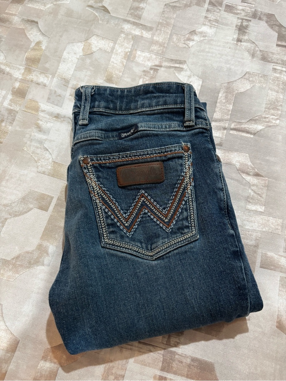 Wrangler Women’s Dark Blue Boot Cut Jeans
